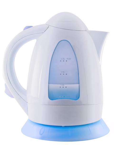 Modern kettle, isolated with clipping pa - Fotografie, Obrázek