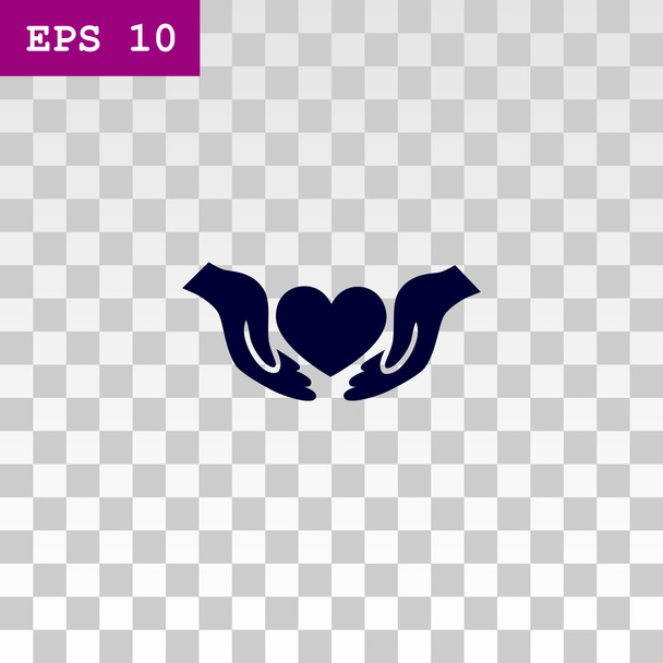 Heart shape icon - Vector, Image