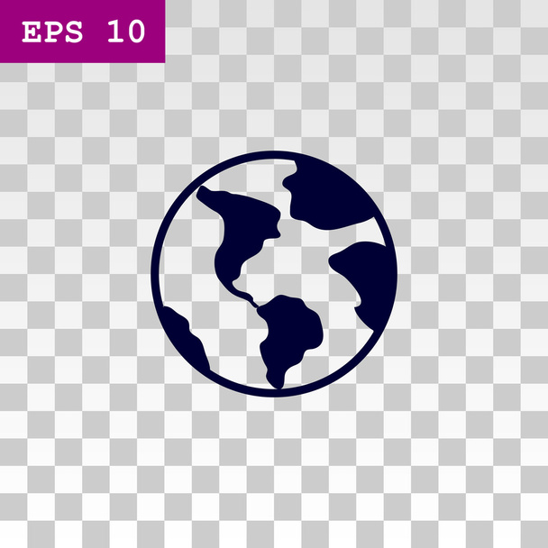 Earth globe Icon   - Vektor, Bild