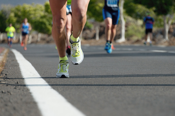 Maraton biegaczy - Zdjęcie, obraz