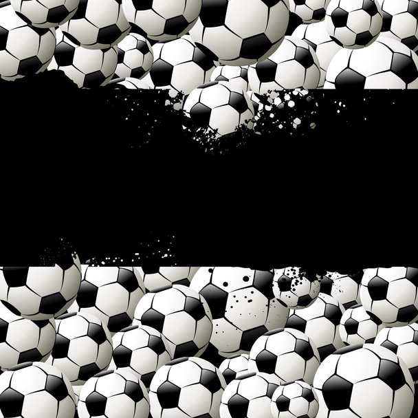 vector achtergrond gevuld met ballen - Vector, afbeelding