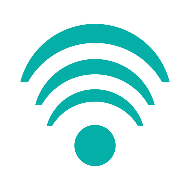 icono de señal wifi - Vector, imagen