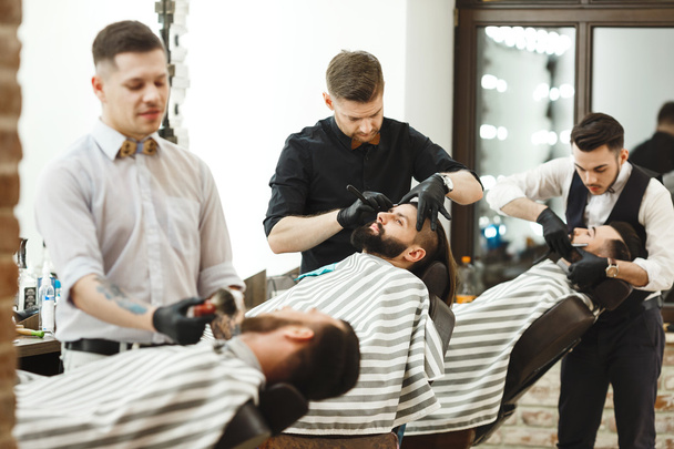 Fryzjerzy co broda formularza dla klientów - Zdjęcie, obraz