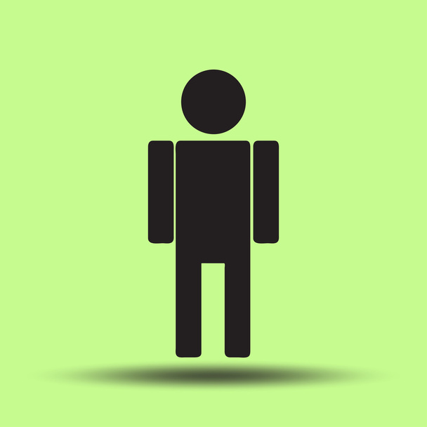 people vector flat icon - Vector, Image