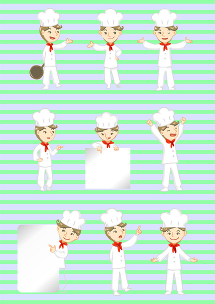 Chef display - Vector, Image