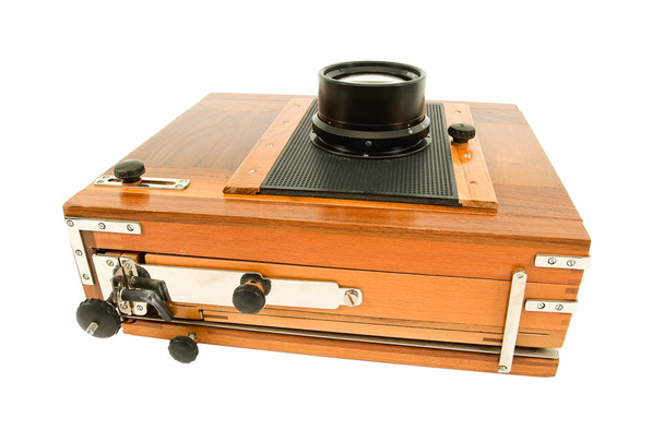 stare drewniane kamer analogowych - Zdjęcie, obraz