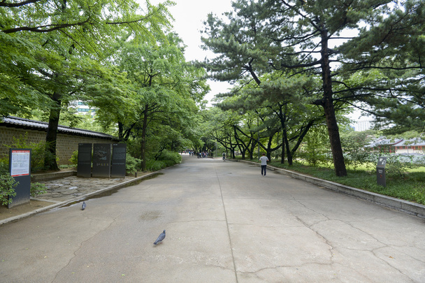 SEOUL, Etelä-Korea - toukokuu 24: Deoksugungin palatsi. Toukokuu 24, 2016 sisään S
 - Valokuva, kuva