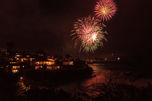 Laguna Beach fireworks  - Photo, Image