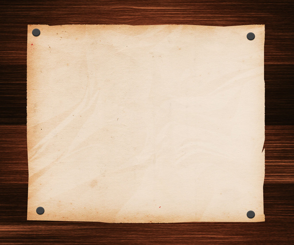 Бумага, приколотая к деревянной доске
 - Фото, изображение