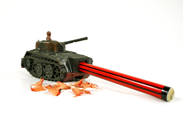 Sherman Tank Pencil Sharpner - Photo, Image