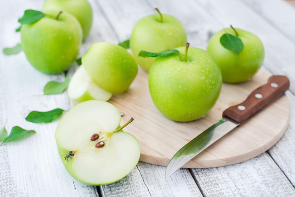 Green fresh apples - Photo, Image