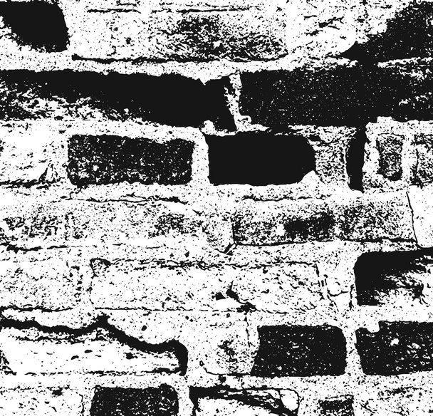 Trudnej sytuacji nakładki tekstur starych murów - Wektor, obraz