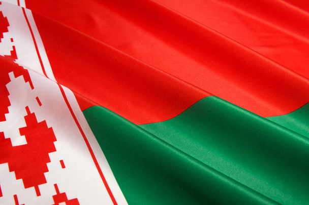 vlag van Belarus - Foto, afbeelding