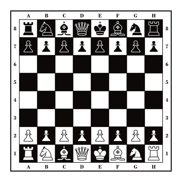 conjunto de figuras de xadrez
 - Vetor, Imagem