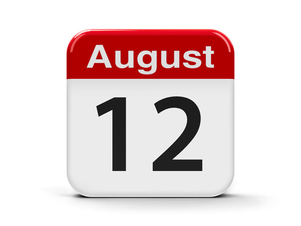 12. srpna kalendář - Fotografie, Obrázek