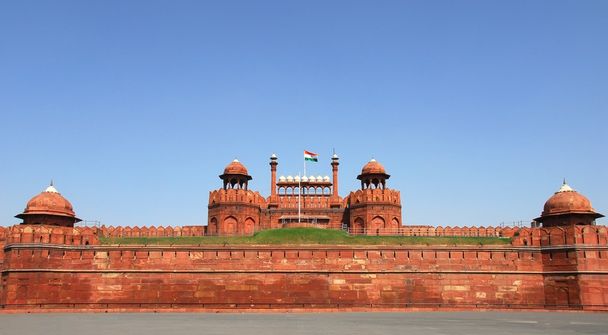 rotes fort, delhi, indien - Foto, Bild