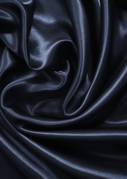 Smooth elegant dark grey silk or satin as background - 写真・画像