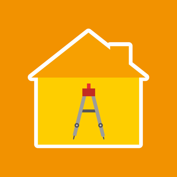 Ikona pro stavební průmysl - Vektor, obrázek