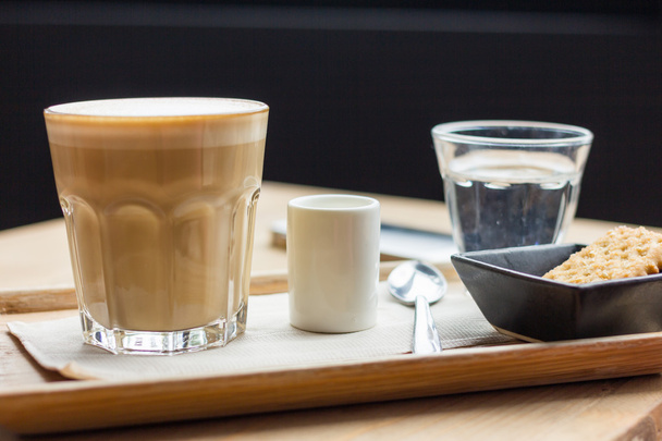 Coffee cup in coffee shop - Fotó, kép