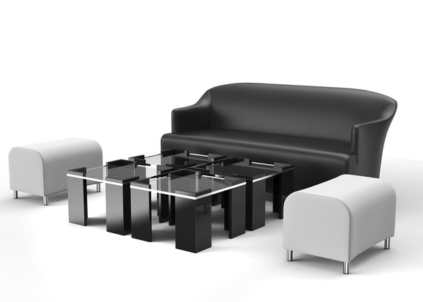 Mobília moderna da sala de estar
 - Foto, Imagem
