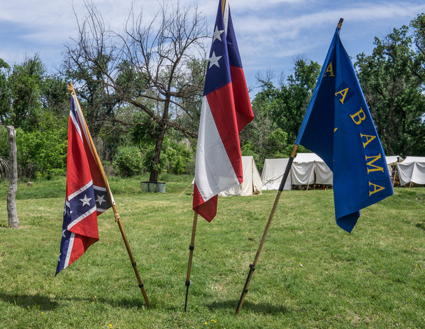 Civil War Flags - Photo, Image