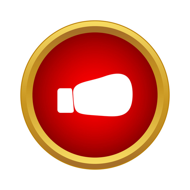 Boxing glove icon, simple style - Vector, afbeelding