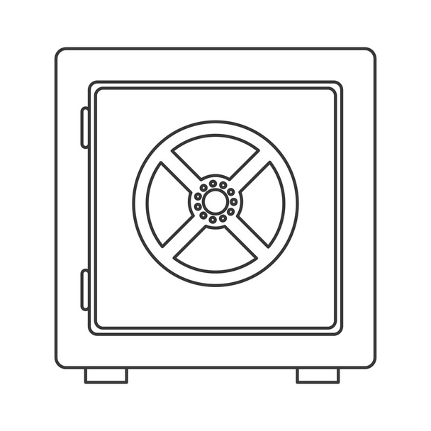 Safe box icon - Vector, Image