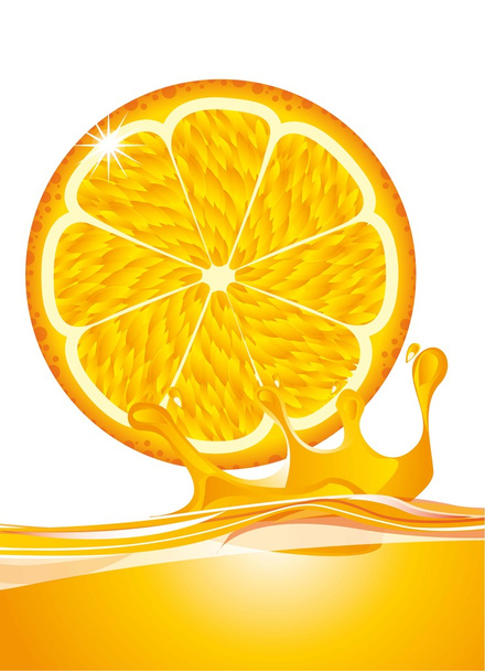 Narancs vektor - Vektor, kép