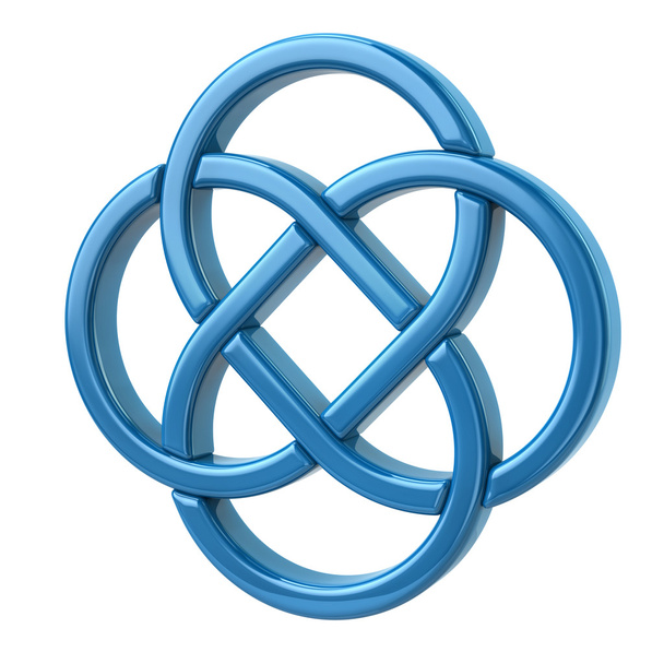 endless celtic knot - Foto, Bild