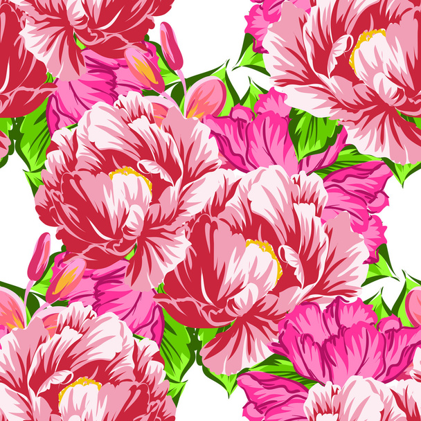 flower pattern background - Vector, Imagen