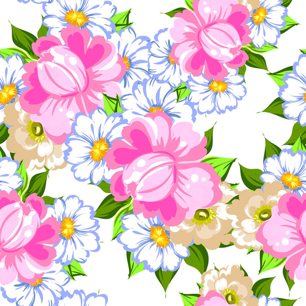 flower pattern background - Vektor, obrázek
