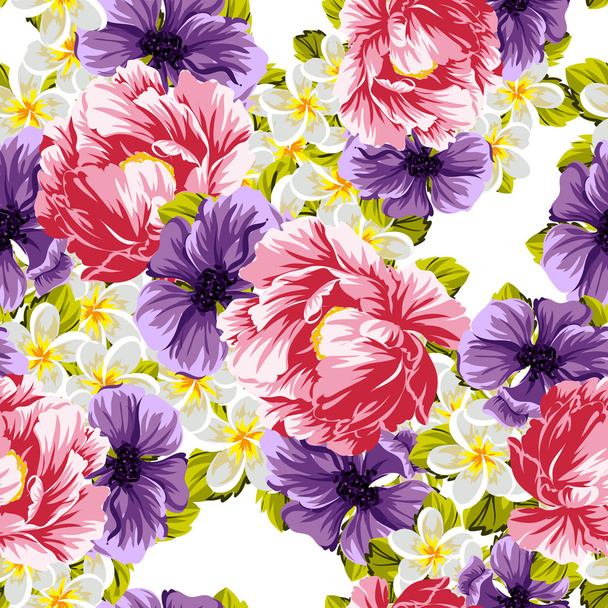 flower pattern background - Vector, afbeelding