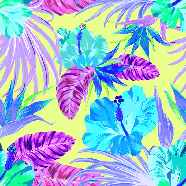 vector tropical pattern - Vector, Image