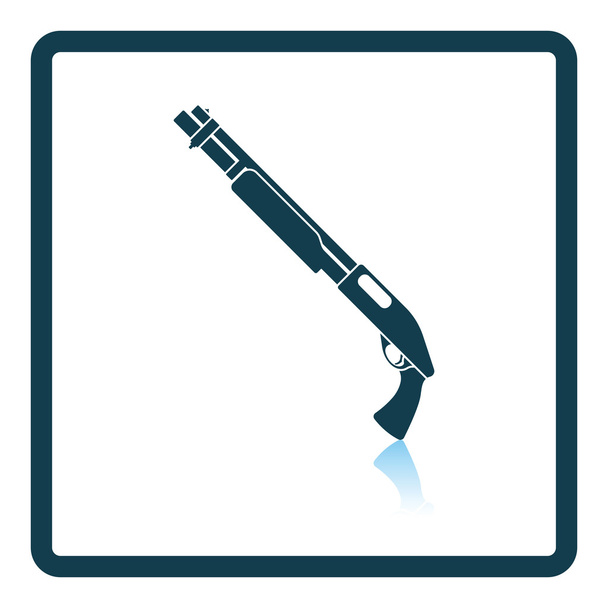 Pump-action icône de fusil de chasse
 - Vecteur, image