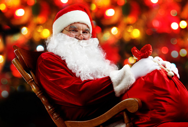 Santa with presents - Zdjęcie, obraz
