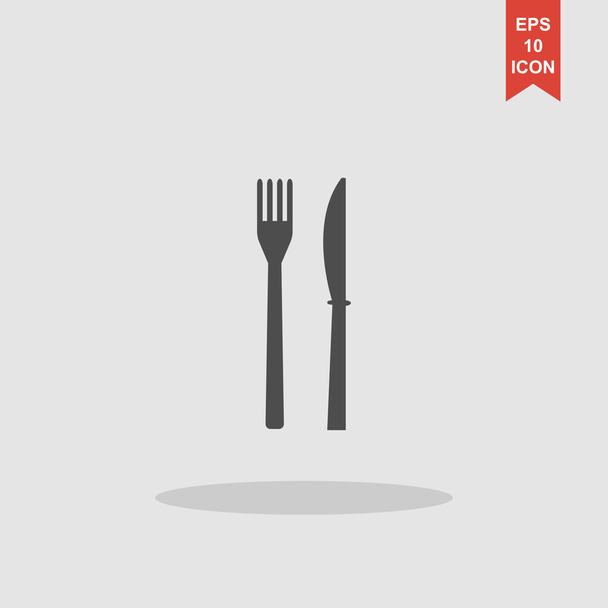 menu with cutlery sign - Vector, Image