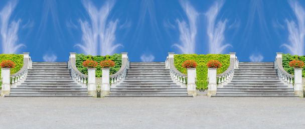 Три кам'яні сходи в небо
 - Фото, зображення