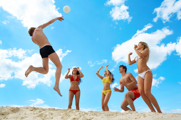 volleybal - Foto, afbeelding