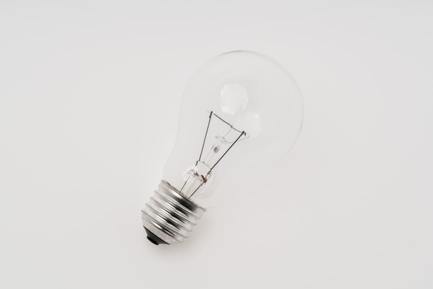 Light Bulb isolated on white background . - Foto, Imagen