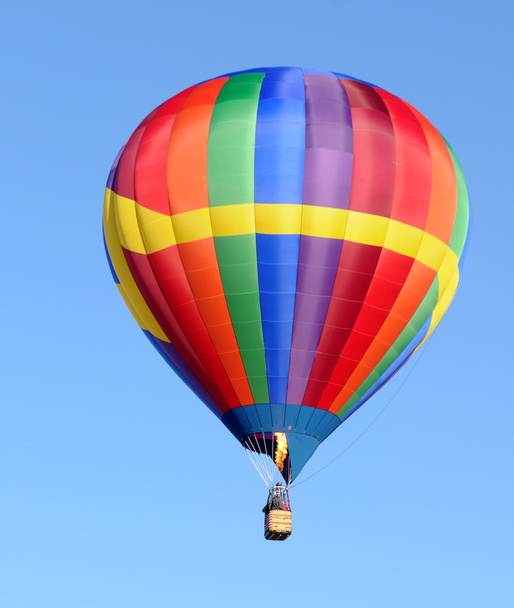 színes hőlégballon - Fotó, kép