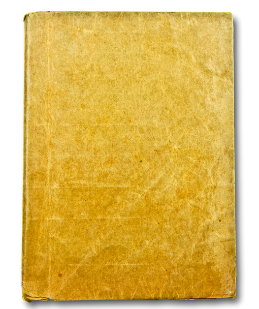 Le livre brun Vintage isolé sur fond blanc
 - Photo, image