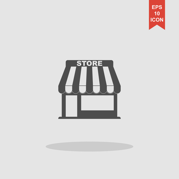 Store icon. Vector concept illustration for design - Vector, Image