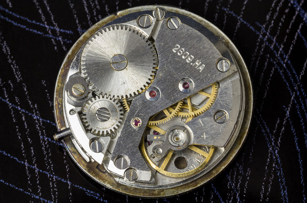 O mecanismo do relógio antigo
. - Foto, Imagem