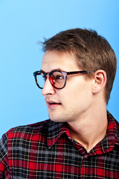 Man with glasses - Photo, image