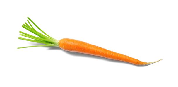 fresh  Carrot on white - Valokuva, kuva
