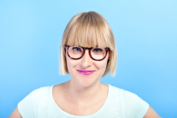 mujer con gafas - Foto, imagen