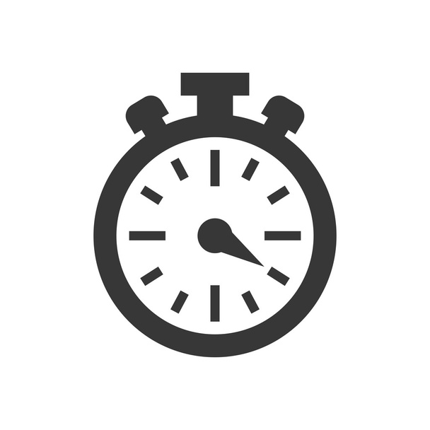 Chronometer icon. Time design. Vector graphic - ベクター画像