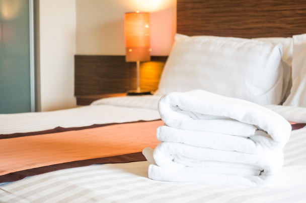 Ręcznik na łóżko Dekoracja - Zdjęcie, obraz