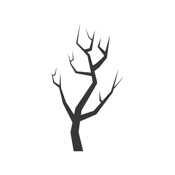 Icona dell'albero secco. Design della natura. Grafico vettoriale
 - Vettoriali, immagini