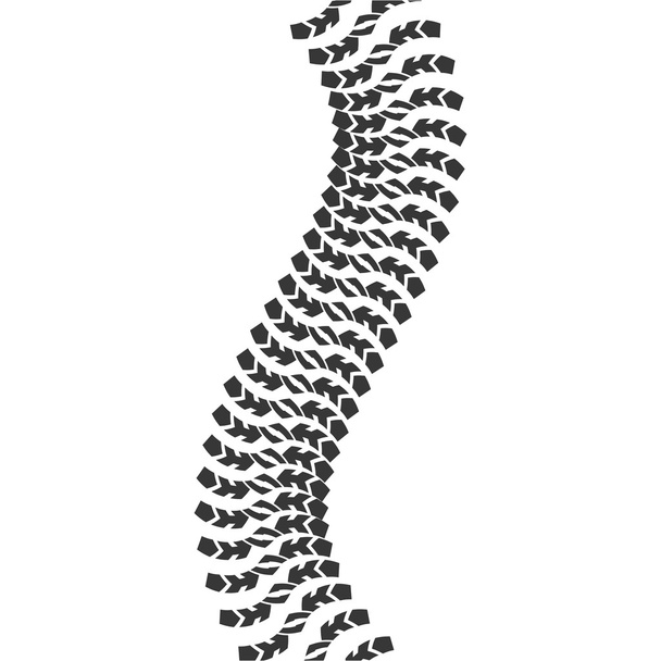 Icono de huella de rueda. Diseño de neumáticos. Gráfico vectorial
 - Vector, Imagen